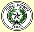 Official seal of Comal County, Texas