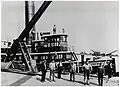 Cornell Steamboat Company tug John H. Cordts at Cornell docks on Rondout Creek and the Hudson River[23]