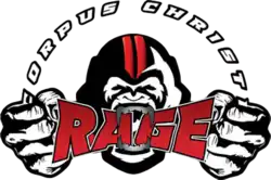 Corpus Christi Rage logo