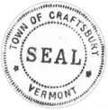 Official seal of Craftsbury, Vermont