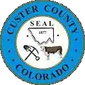 Official seal of Custer County, Colorado
