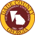 Official seal of Dade County, Georgia