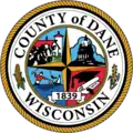 Official seal of Dane County, Wisconsin