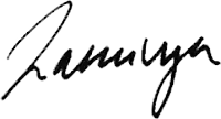 Danica's signature