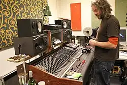 DJ DNA in his studio at Kytopia, Utrecht, The Netherlands