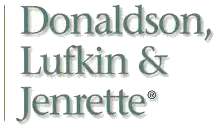 Donaldson, Lufkin & Jenrette logo