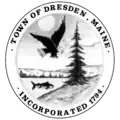 Official seal of Dresden, Maine