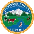 Official seal of Duchesne County, Utah