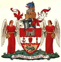 Arms of Dudley County Borough Council