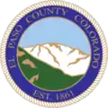 Official seal of El Paso County, Colorado