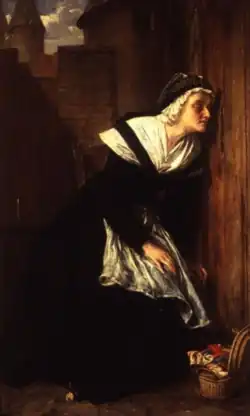Marie Antoinette in the Prison of the Temple by Alfred Elmore
