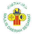 Emblem of Segamat District Council (2000–2018)