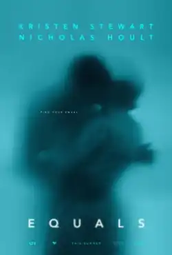 On the top, two cast members names are printed. In the middle, we see a fuzzy and unclear picture of two people passionately caressing and kissing. On the bottom is the film's title, along with production crew names and the release date.