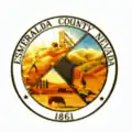 Official seal of Esmeralda County, Nevada