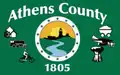Flag of Athens County, Ohio