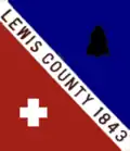 Flag of Lewis County, Tennessee