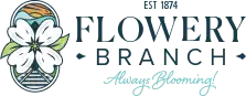 Official logo of Flowery Branch, Georgia