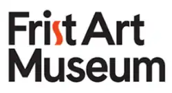 Black text reading "Frist Art Museum" except for the "s" which is an orange ribbon
