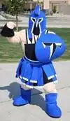 The official mascot for the Frontier Titans.