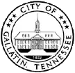 Official seal of Gallatin, Tennessee