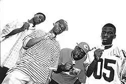 Left to right: Melchior, Gotti, Pheno and Reginelli