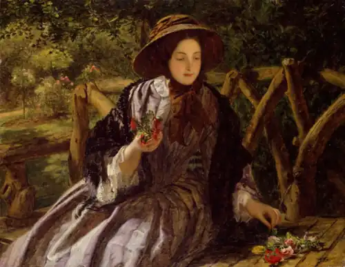 Garden Flowers by William Powell Frith