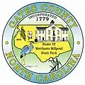 Official seal of Gates County, North Carolina