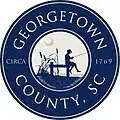 Official seal of Georgetown County, South Carolina