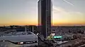Amazon operates office space in the Globalworth Tower.