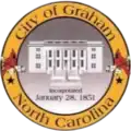 Official seal of Graham, North Carolina