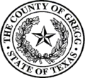 Official seal of Gregg County, Texas