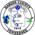Official seal of Hardin County, Tennessee