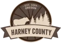 Official seal of Harney County, Oregon