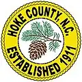 Official logo of Hoke County, North Carolina