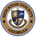Official seal of Houston County, Georgia