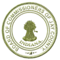 Official seal of Jay County, Indiana