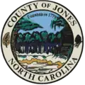Official seal of Jones County, North Carolina