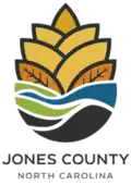 Official logo of Jones County, North Carolina
