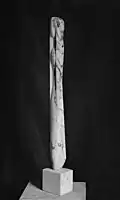 Joseph Csaky, 1921, Figure, marble (white, gray, yellow), 64&nbsp;cm