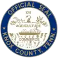 Official seal of Knox County, Tennessee