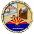 Official seal of La Paz County, Arizona