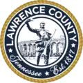 Official seal of Lawrence County, Tennessee