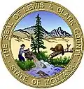 Official seal of Lewis and Clark County, Montana