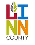 Official logo of Linn County, Iowa