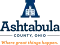 Official logo of Ashtabula County, Ohio