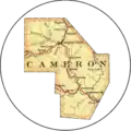 Official logo of Cameron County, Pennsylvania