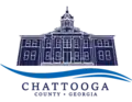 Official logo of Chattooga County, Georgia
