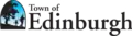 Official logo of Edinburgh, Indiana