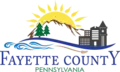 Official logo of Fayette County, Pennsylvania