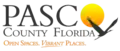Official logo of Pasco County, Florida
